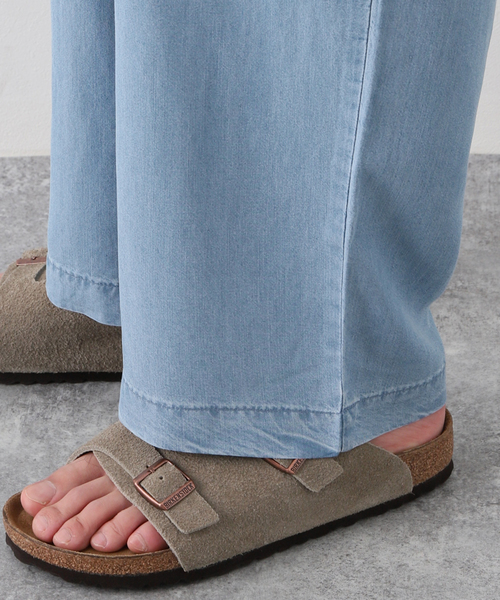 B.C STOCK(ベーセーストック)の「ドレープ DENIM LIKE イージーパンツ(その他パンツ・メンズ・ライトブルー/ブルー・MEDIUM/LARGE)」の19枚目の写真