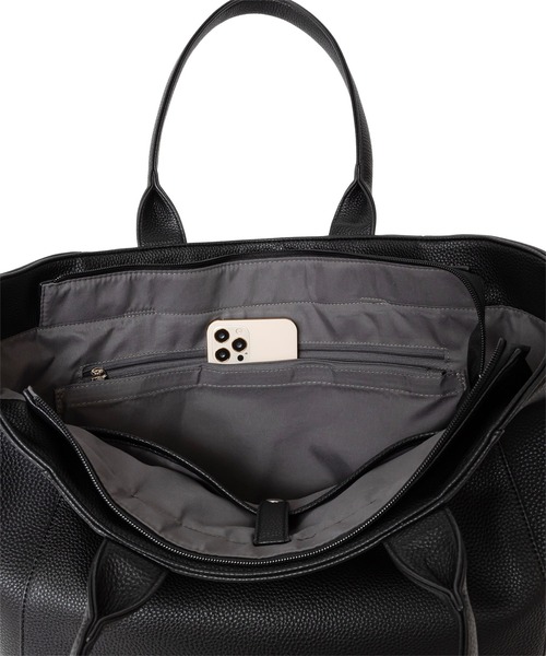 VitaFelice（ヴィータフェリーチェ）の「大容量ビジネストートバッグ（トートバッグ・メンズ・ブラック/グレー系その他/グレー/ネイビー・FREE）」の16枚目の写真