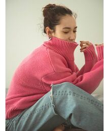 Ungrid | ハイネックボリュームカラーニット(ニット/セーター)