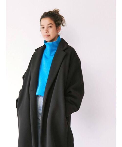 Ungrid（アングリッド）の「ハイネックボリュームカラーニット（ニット/セーター・レディース・レッド/ピンク/ブルー/アイボリー・FREE）」の14枚目の写真