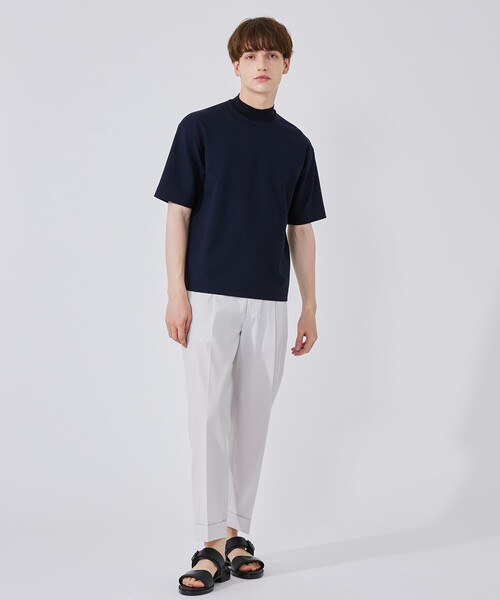HIGH-STRETCH リブネックT（Tシャツ/カットソー）｜UNITED TOKYO