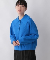 LOWRYS FARM | ニットポロ　294811(ポロシャツ)