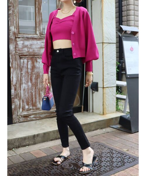 EVRIS(エヴリス)の「ストレッチスキニーデニムパンツ(デニムパンツ・レディース・ライトブルー/ブラック/ブルー・X-SMALL/SMALL/MEDIUM)」の10枚目の写真