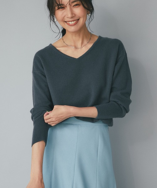 RIVE DROITE（リヴドロワ）の「上質な素材感/ウォッシャブルカシミヤ