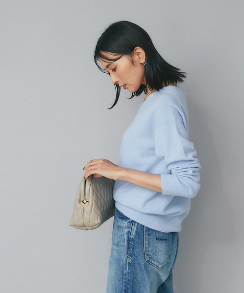 RIVE DROITE（リヴドロワ）の「上質な素材感/ウォッシャブルカシミヤ