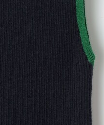 キャバン CABaN コットンカシミヤリブ ノースリーブ caban（キャバン）の「CABaN コットンカシミヤリブ ノースリーブ