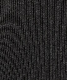 CABaN コットンカシミヤ バイカラーリブノースリーブプルオーバー caban（キャバン）の「□コットンカシミヤ バイカラーリブノースリーブ