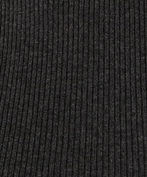 24SS美品☆キャバン コットンカシミヤリブ ノースリーブプルオーバー