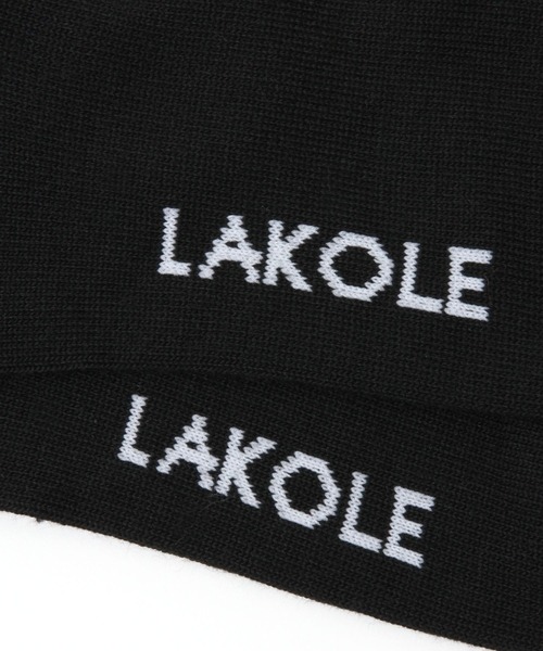 LAKOLE（ラコレ）の「TCロゴ刺繍ショートソックス / 349206（ソックス/靴下・メンズ・ブラック/パープル/レッド/グリーン/グレー・FREE）」の10枚目の写真