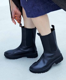 MEDE19F | ＭＥＤＥ１９Ｆ　　防水加工のフェイクレザートラックブーツ(ブーツ)