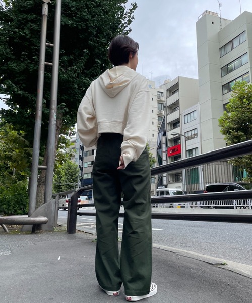 CIAOPANIC（チャオパニック）の「【CPC SCAMP】サイドラインスリットチノパン（チノパンツ・レディース・ブラック/カーキ/ベージュ・SMALL/MEDIUM）」の7枚目の写真