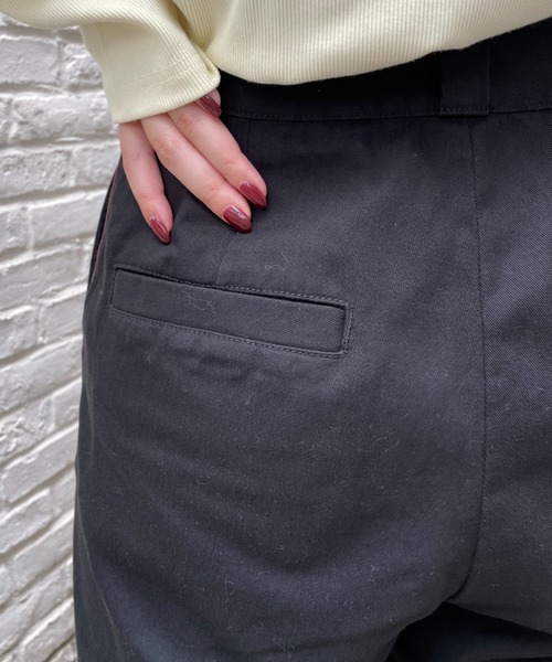 CIAOPANIC（チャオパニック）の「【CPC SCAMP】サイドラインスリットチノパン（チノパンツ・レディース・ブラック/カーキ/ベージュ・SMALL/MEDIUM）」の22枚目の写真