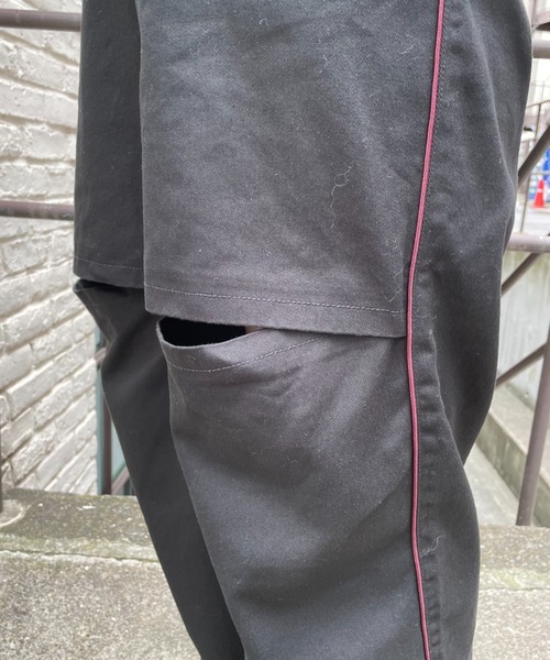 CIAOPANIC（チャオパニック）の「【CPC SCAMP】サイドラインスリットチノパン（チノパンツ・レディース・ブラック/カーキ/ベージュ・SMALL/MEDIUM）」の20枚目の写真