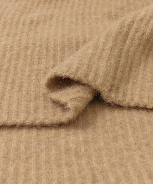 URBAN RESEARCH(アーバンリサーチ)の「モヘヤMIXストレッチガウンカーディガン(カーディガン/ボレロ・レディース・ベージュ/チャコールグレー・FREE)」の9枚目の写真