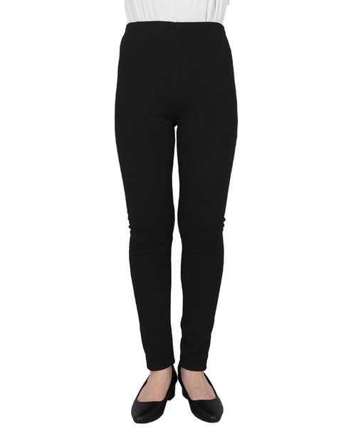 coca（coca）（コカ）の「【WEB限定セール】裏シャギーあったかレギンス（レギンス/スパッツ・レディース・チャコール/ブラック・M/L）」の9枚目の写真