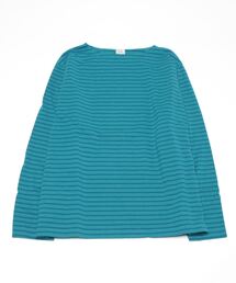 GOLD | GOLD / ゴールド：ORGANIC COTTON BORDER BASQUE SHIRT：22B-GL69028[MUS](Tシャツ/カットソー)