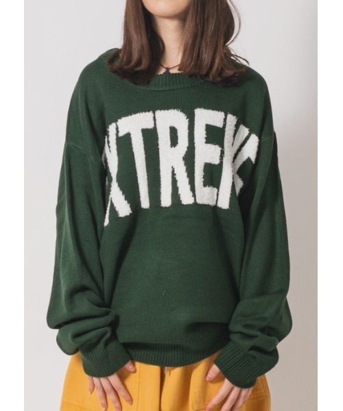 RE730（アールイーセブンサーティー）の「RE730 バルキーニットトレーナー（ニット/セーター・メンズ・グリーン/グレー/ブラック・MEDIUM/LARGE/X-LARGE）」の3枚目の写真