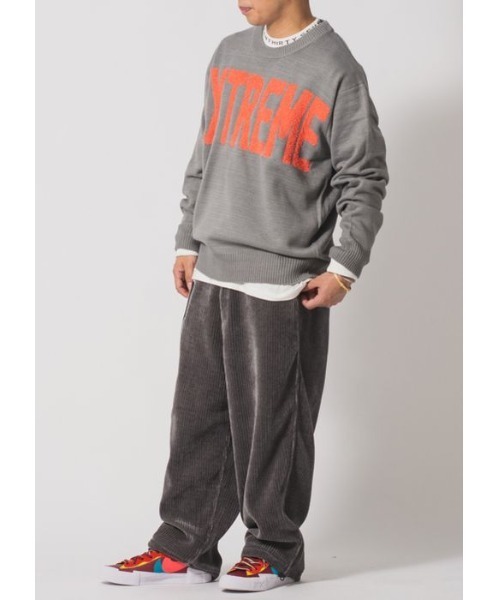 RE730（アールイーセブンサーティー）の「RE730 バルキーニットトレーナー（ニット/セーター・メンズ・グリーン/グレー/ブラック・MEDIUM/LARGE/X-LARGE）」の16枚目の写真