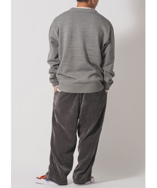 RE730（アールイーセブンサーティー）の「RE730 バルキーニットトレーナー（ニット/セーター・メンズ・グリーン/グレー/ブラック・MEDIUM/LARGE/X-LARGE）」の18枚目の写真