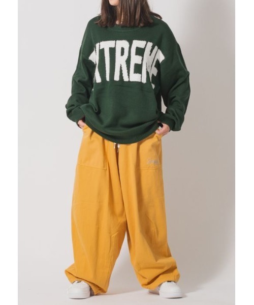 RE730（アールイーセブンサーティー）の「RE730 バルキーニットトレーナー（ニット/セーター・メンズ・グリーン/グレー/ブラック・MEDIUM/LARGE/X-LARGE）」の14枚目の写真