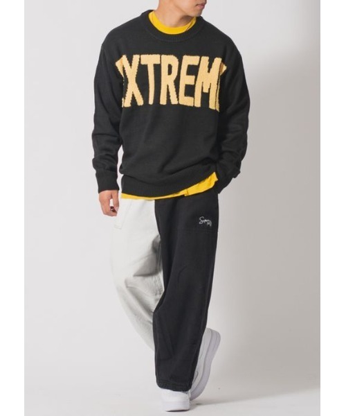 RE730（アールイーセブンサーティー）の「RE730 バルキーニットトレーナー（ニット/セーター・メンズ・グリーン/グレー/ブラック・MEDIUM/LARGE/X-LARGE）」の17枚目の写真