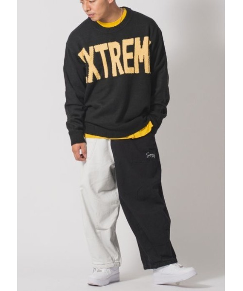 RE730（アールイーセブンサーティー）の「RE730 バルキーニットトレーナー（ニット/セーター・メンズ・グリーン/グレー/ブラック・MEDIUM/LARGE/X-LARGE）」の19枚目の写真