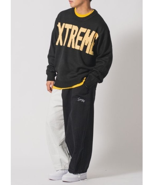 RE730（アールイーセブンサーティー）の「RE730 バルキーニットトレーナー（ニット/セーター・メンズ・グリーン/グレー/ブラック・MEDIUM/LARGE/X-LARGE）」の5枚目の写真