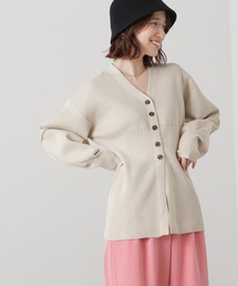 N.（N. Natural Beauty Basic） | ◆ウエストコンシャスロングフォルムカーディガン(カーディガン/ボレロ)