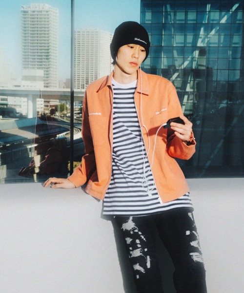 FTW(エフティダブリュー)の「STUDDED BLOUSON(ブルゾン・メンズ・ブラック/オレンジ/ピンク・MEDIUM/LARGE)」の3枚目の写真