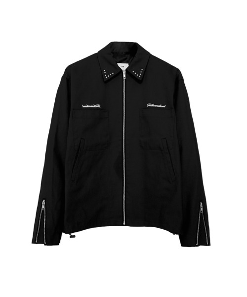 FTW(エフティダブリュー)の「STUDDED BLOUSON(ブルゾン・メンズ・ブラック/オレンジ/ピンク・MEDIUM/LARGE)」の2枚目の写真