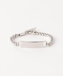 ＜JieDa＞ PLATE BRACELET/ブレスレット