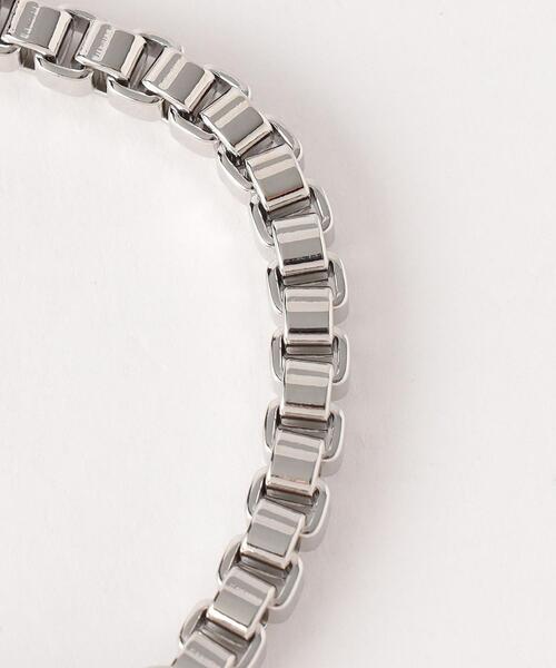 JIEDA(ジエダ)の「<JieDa> PLATE BRACELET/ブレスレット(ブレスレット・メンズ・シルバー・FREE)」の3枚目の写真