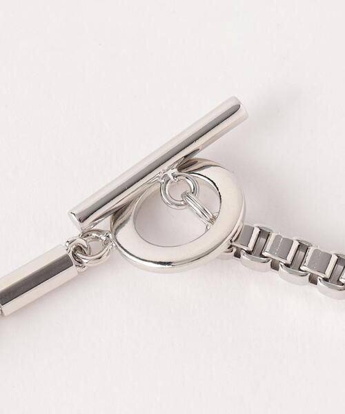 JIEDA(ジエダ)の「<JieDa> PLATE BRACELET/ブレスレット(ブレスレット・メンズ・シルバー・FREE)」の2枚目の写真
