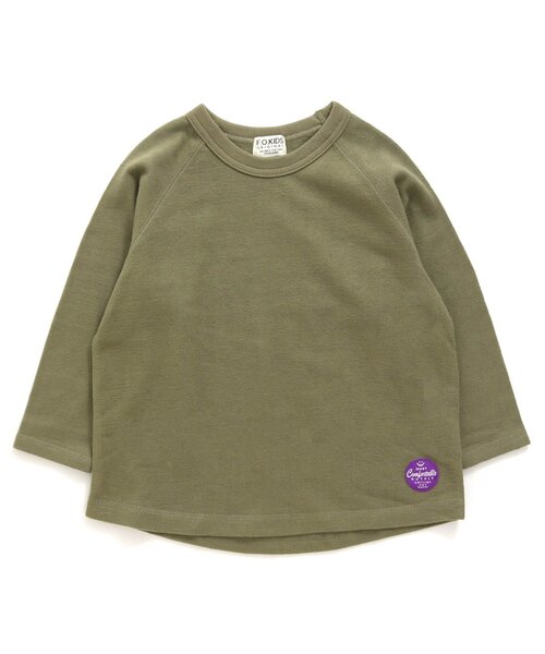 F.O.KIDS(エフオーキッズ)の「シンプルワイドTシャツ(Tシャツ/カットソー・キッズ・チャコール/ブルー/パープル/カーキ/オレンジ・120/90/95/100/140/80/110/130)」の3枚目の写真