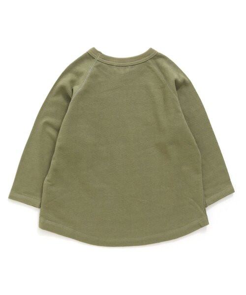 F.O.KIDS(エフオーキッズ)の「シンプルワイドTシャツ(Tシャツ/カットソー・キッズ・チャコール/ブルー/パープル/カーキ/オレンジ・120/90/95/100/140/80/110/130)」の8枚目の写真
