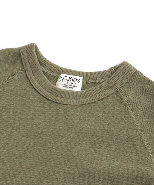 F.O.KIDS(エフオーキッズ)の「シンプルワイドTシャツ(Tシャツ/カットソー・キッズ・チャコール/ブルー/パープル/カーキ/オレンジ・120/90/95/100/140/80/110/130)」の11枚目の写真