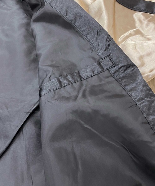 TopIsm（トップイズム）の「スカジャン 鷹 風神雷神（スカジャン・メンズ・ブラック系1/グリーン/ブラック系2/ブルー/ワイン/パープル・M/L/XL）」の10枚目の写真