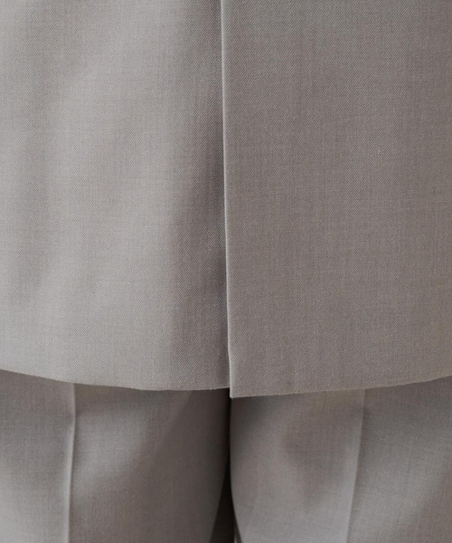 PUAL CE CIN（ピュアルセシン）の「TRダブルボタンテーラードジャケット（テーラードジャケット・レディース・ネイビー/ベージュ・FREE）」の10枚目の写真