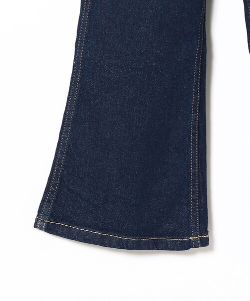 B:MING by BEAMS（ビーミングバイビームス）の「B:MING by BEAMS / リサイクルデニム フレア サロペット（80～140cm）（サロペット/オーバーオール・キッズ・ライトインディゴブルー/インディゴブルー・80/90/100/110/120/130/140）」の12枚目の写真