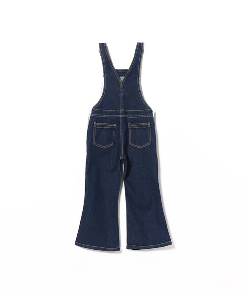 B:MING by BEAMS（ビーミングバイビームス）の「B:MING by BEAMS / リサイクルデニム フレア サロペット（80～140cm）（サロペット/オーバーオール・キッズ・ライトインディゴブルー/インディゴブルー・80/90/100/110/120/130/140）」の11枚目の写真