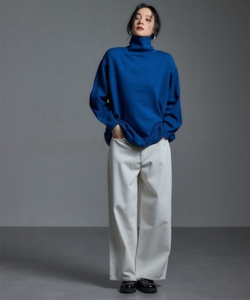 ✴超美品✴MOYURU デニムワイドパンツ 萌-MOYURU- ワイドパンツ