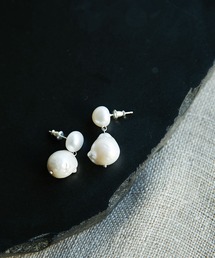 【Hoaw.】バロックパールピアス