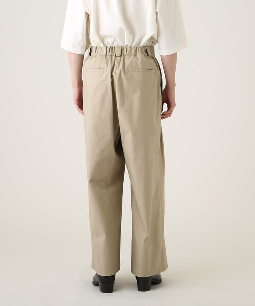 tk.TAKEO KIKUCHI（ティーケータケオキクチ）の「◆チノバギーワイドパンツ（その他パンツ・メンズ・ベージュ/ブラック・02/03）」の13枚目の写真