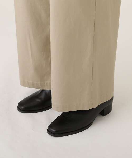 tk.TAKEO KIKUCHI（ティーケータケオキクチ）の「◆チノバギーワイドパンツ（その他パンツ・メンズ・ベージュ/ブラック・02/03）」の17枚目の写真
