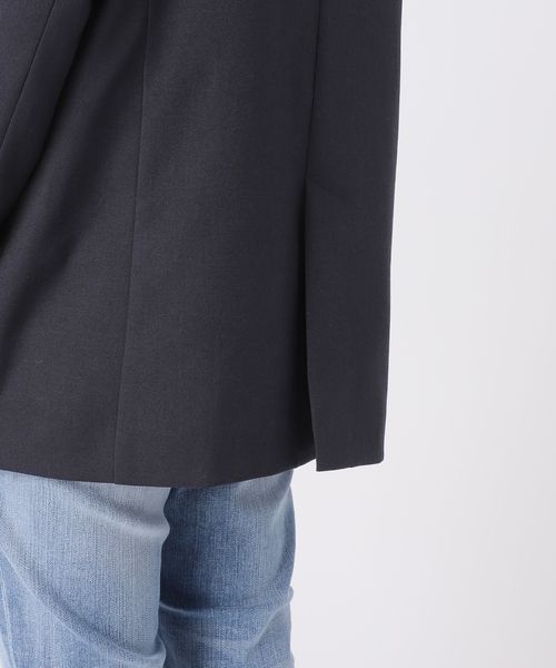 Spick & Span（スピックアンドスパン）の「リネンライクノーカラージャケット（ノーカラージャケット・レディース・ベージュ系その他/ネイビー/ブルー・36/38）」の19枚目の写真