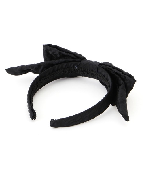 Sister Jane(シスタージェーン)の「SisterJane/シスタージェーン/Chelsea Bow Headband(カチューシャ・レディース・ブラック・F)」の3枚目の写真
