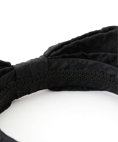Sister Jane(シスタージェーン)の「SisterJane/シスタージェーン/Chelsea Bow Headband(カチューシャ・レディース・ブラック・F)」の7枚目の写真