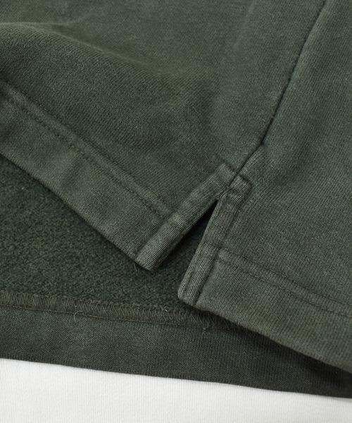 Carhartt(カーハート)の「【ヴィンテージ古着】Carhartt / カーハート ロゴ刺繍 1/4ジップ プルオーバー スウェット(スウェット・メンズ・カーキ・SMALL)」の8枚目の写真