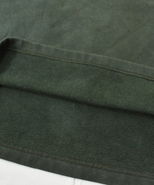 Carhartt(カーハート)の「【ヴィンテージ古着】Carhartt / カーハート ロゴ刺繍 1/4ジップ プルオーバー スウェット(スウェット・メンズ・カーキ・SMALL)」の6枚目の写真