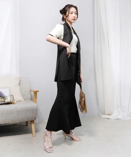 minia（ミニア）の「Tストラップナローサンダル（サンダル・レディース・ブラック/アイボリー/シルバー/カーキ/ブラウン・LL/S/M/L）」の12枚目の写真